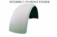 Peterbilt 379 Driver side front fender with liner and hucks
